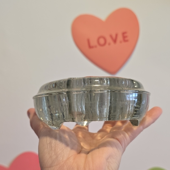 Vintage Clear 13 Hole Glass Flower Frog - Picture 5 of 5